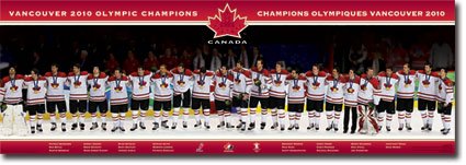 Hockey Canada Team Door Poster 21X62 Olympic Team 2041