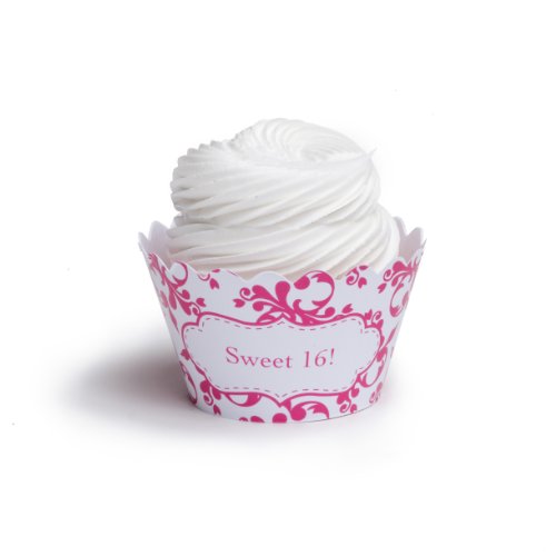 Dress My Cupcake Sweet 16 Cupcake Wrappers