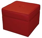 Red Kids Upholstered Storage Cube Red Kids Upholstered Storage Cube