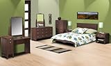 9-Piece Bedroom Set with Queen Size Bed - Capri Collection - Nexera Furnitu ....