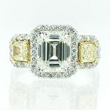 3.21ct Fancy Yellow Emerald Cut Diamond Engagement Anniversary Ring 41gvnWqTE0L. SL160 3.21ct Fancy Yellow Emerald Cut Diamond Engagement Anniversary Ring