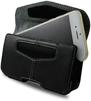 iPhone 6S Holster - [Premium Quality] Horizontal Leather Holster Protective Cell Phone Case with Card Holder Slot, Belt Clip, Fits Apple iPhone 6S, 6