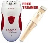 Epilady Legend 4th Generation Epilator Hair Remover Plus Free Epilady Lady B Bikini Trimmer Hair Removal System for Women