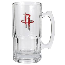 Houston Rockets NBA 1 Liter Macho Mug - Primary Logo by Great American Products
