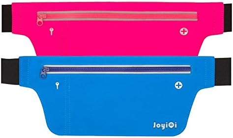 Running Belts, Fitness Workout Belt | Sport Waist Pack | Waist Pouch | Waist Bag Ultra Slim, Super Light, 3M Reflective, Water Resistance for Workout, Cycling, Hiking, Walking & Running