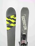 Used Rossignol Scratch Twin tip Jr. Kids Skis w/Binding 118cm A