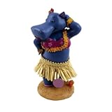 Miniature Dashboard Hula Doll - Hula Hippo