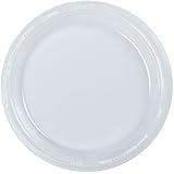 Hanna K. Signature Collection 50 Count Plastic Plate, 9-Inch, Clear