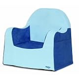 P'kolino Little Reader Kid's Club Chair, Blue
