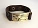 Horus Eye Bracelet, Leather, Adjustable