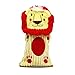 Outward Hound Kyjen 32055 Bottle Buddies Lion Squeaker Dog Plush Chew Toys, Large, Multicolor