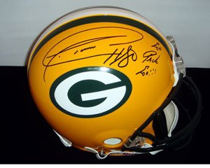 Donald Driver signed Green Bay Packers helmet