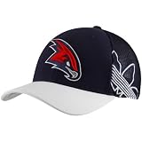 NBA adidas Atlanta Hawks Navy Blue-White Buzz Breaker Pro Shape Flex Hat