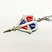 Cosplay Ao no Exorcist Ture Cross Steel Badge Knight Necklace Pendant Accessories