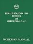 Triumph Herald,Vitesse & Spit Workshop Manual (No. 511243)
