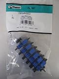 Panduit Opticom - Patch panel - black - 6 ports