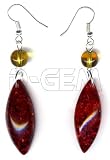 Cognac Navette Amber Earrings on 925 sterling silver hooks 41gwBPrpFXL. SL160 Cognac Navette Amber Earrings on 925 sterling silver hooks
