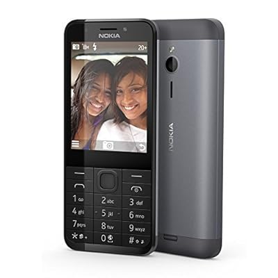 Nokia 230 Dual Sim (Black & Dark Silver)