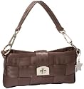 HARVEYS Seat Belt Bag Carriage Baguette Hobo, Brown,
