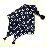 Organic Cotton Baby Wa Kabuki Cap Black 6-12 month