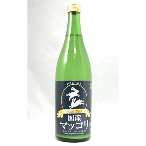 茨城県　吉久保酒造　うさぎのダンス　国産マッコリ　720ml