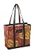 Bungalow Scout - Mini Deano Tote Bag - Autumn Paisley w/ Black Faux Leather Trim - 12553