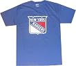 New York Rangers Logo Mens Royal Blue Gear T Shirt