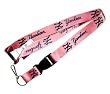 New York Yankees Pink Lanyard Keychain Id Holder Ticket - Pink