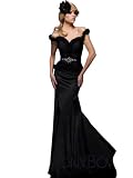 Tony Bowls TBE21039 Off Shoulder Chiffon Mermaid Gown