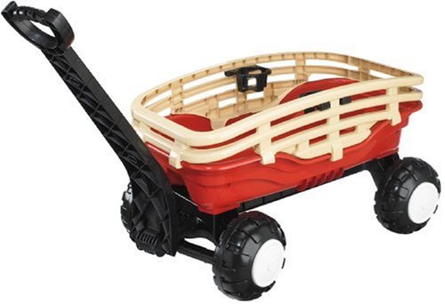 American Plastic Toy Deluxe Runabout Stake Wagon