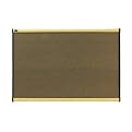 Quartet B243MA Quartet Prestige Bulletin Board, Graphite-Blend Cork, 36 x 24, Maple Frame