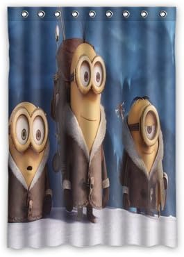 Perfect Minions Window Curtains/drape/panels/treatment Polyester Fabric Office/Home/Bedroom Decor 52"x 72"