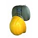 Horizon 5002 Sturdy Steel Over The Seat Hard Hat Rack, 2-1/2" Width x 2-1/2" Height x 2" Depth