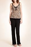 Limited Collection Animal Print Camisole Pyjamas [T37-2355-S]
