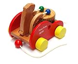 Holz Trommel Xylofon Nachziehspielzeug Holzspielzeug Musikinstrument Baby - Bär -
