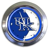 Kentucky Wildcats Varsity Neon Clock