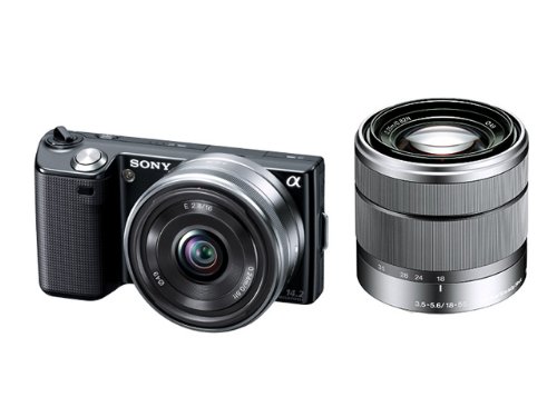 ソニー デジタル一眼α NEX-5 ダブルレンズキット ブラック NEX-5D/B ソニー デジタル一眼α NEX-5 ダブルレンズキット ブラック NEX-5D/B