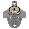 New Orleans Saints Wall Mounted Bottle Opener - NFL Football - Fan Shop Sports Team Merchandise