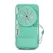 GMYLE(R S-View with Lens Cover for Samsung Galaxy S4 Zoom - Mint Green Zoom TPU Flip Folio Cases with Lens Cover Brand Logo
