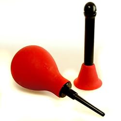 Cal Exotics Deluxe Vulcanite Anal Douche Adult Sex Toy Kit