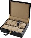 Auer Accessories Alope 038B Watch Box For 8 Watches Piano polish