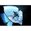 F-22 Raptor (Refueling, from Above) Art Poster Print - 11x17