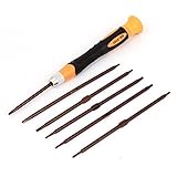 uxcell ドライバーセット スクリュードライバー プラス スロット トルクス 修理 ツール 1個入り