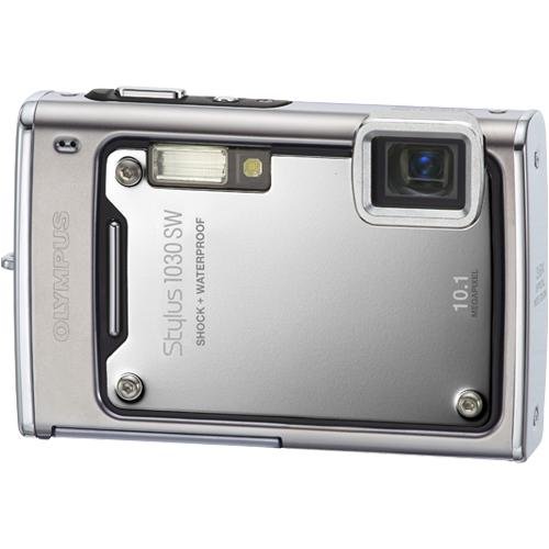 Olympus Stylus 1030SW 10.1MP Digital Camera with 3.6x Optical Wide Angle Zoom (Silver)
