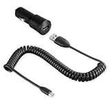 One X Car Charger with USB/micUSB Cable (1A/5V, CC C200)
