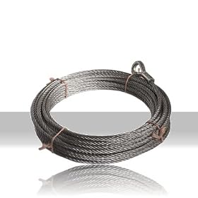 Zip Wire / Aerial Runway 10mm Galvanised Wire Rope (Cable) [Toy]