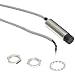 Eaton E57-18GE18-G Inductive Sensor, 3 Wire, Unshielded, PNP, NO Output Type, 6.5ft Cable Connection Type, 18mm Sensing Face Diameter, 18mm Sensing Range, 10-30VDC Operating Voltage