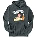 Hoodie Mens Dark Silver 