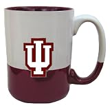 Indiana Hoosiers 2-Tone Grande Mug Maroon/White