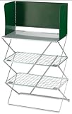 Picture of Lichfield Concertina Camping Kitchen Stand - Silver/Green